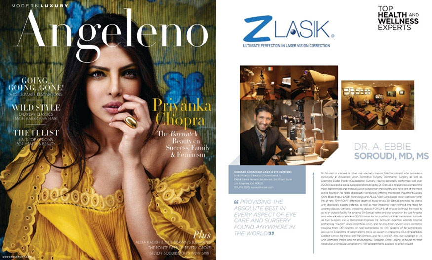 Angeleno Magazine cover